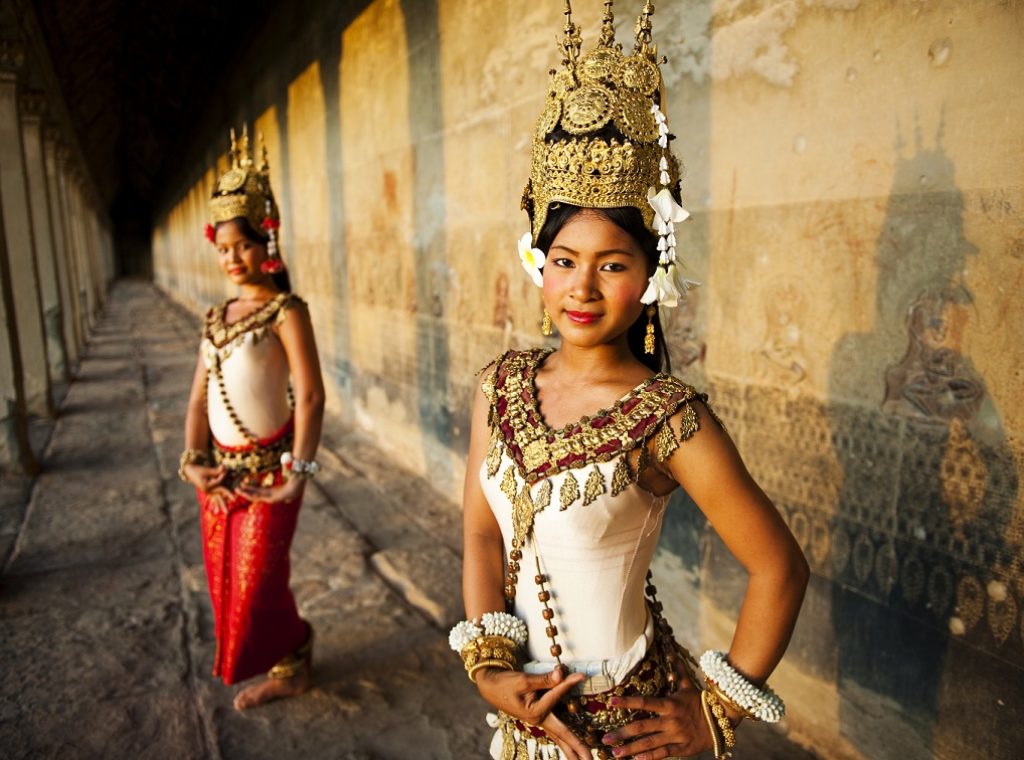 Apsara dance performances